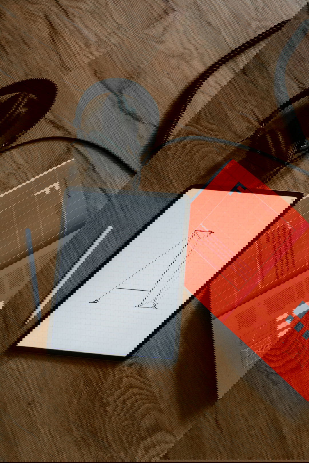 white and black pen on white paper